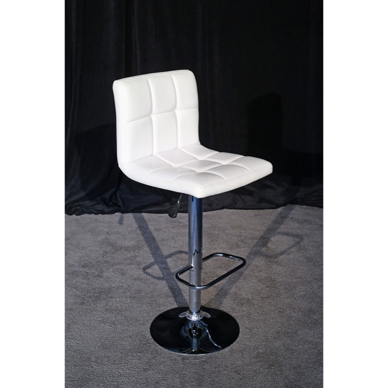 white-padded-stool