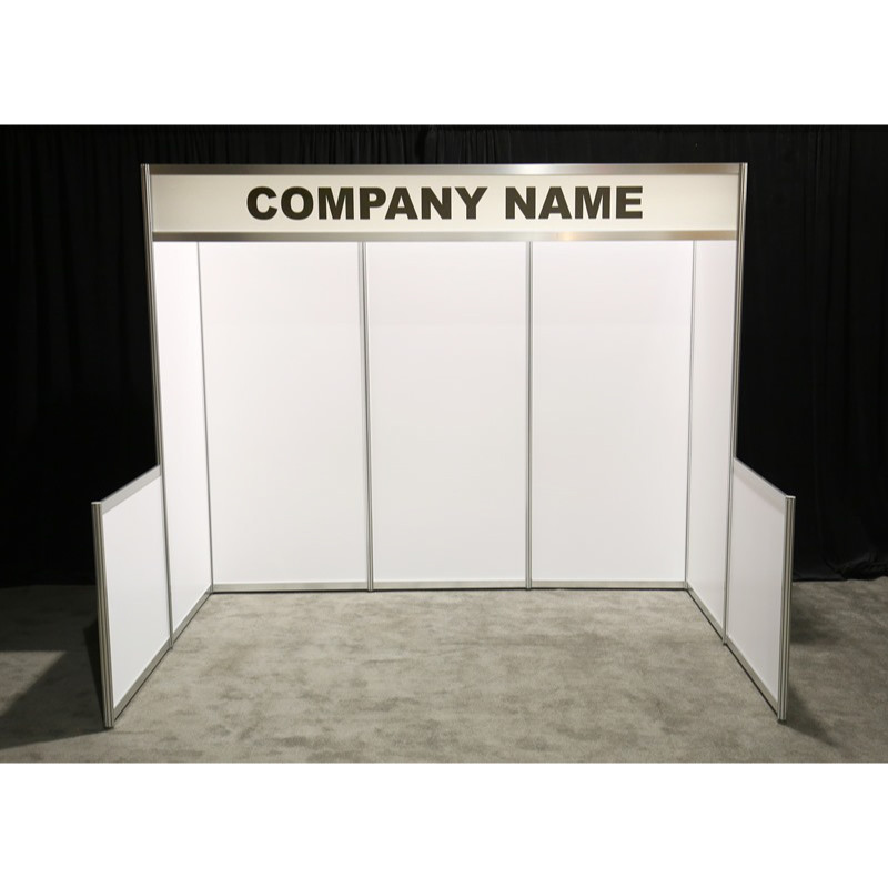10' x 10 HARDWALL BOOTH