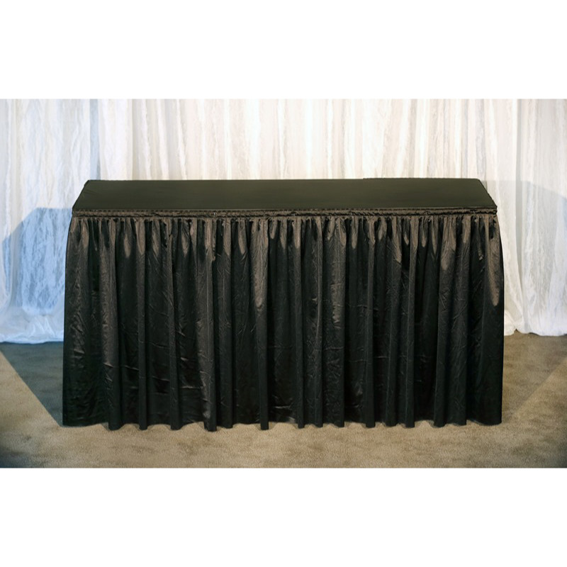 RAISED 41" TABLE - BLACK VINYL TOP