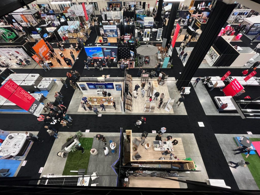 Busy Trade Show Floor