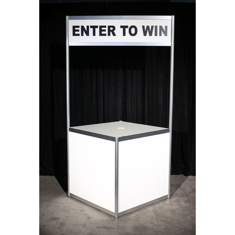 BALLOT BOX WITH HEADER